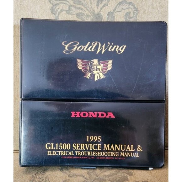 OEM Honda Goldwing GL 1500 Service Manual & Electrical Troubleshooting 1995 - Picture 1 of 2